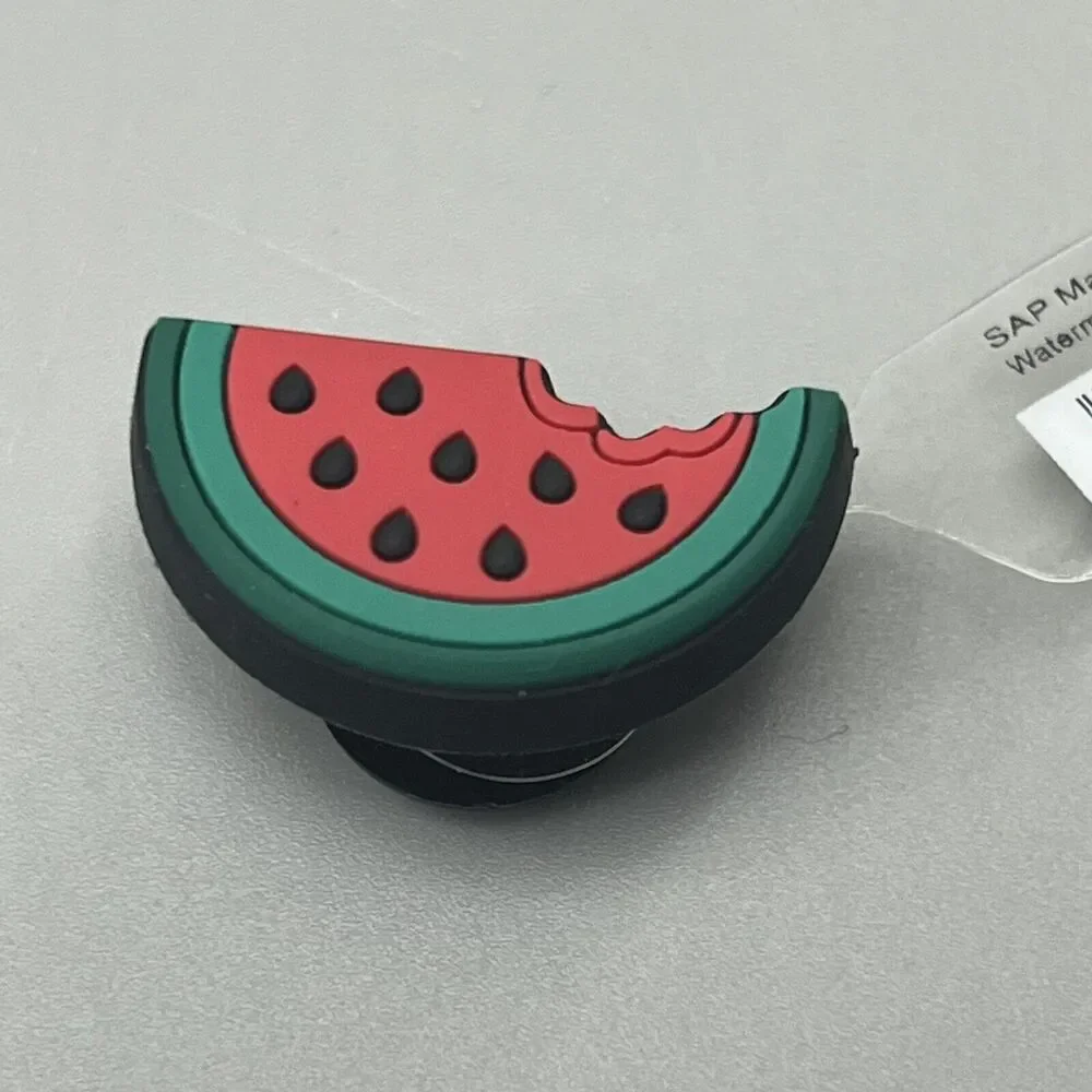 Crocs Jibbitz Fruit Shoe Charms | Jibbitz for Crocs, Watermelon Small Bite Slice